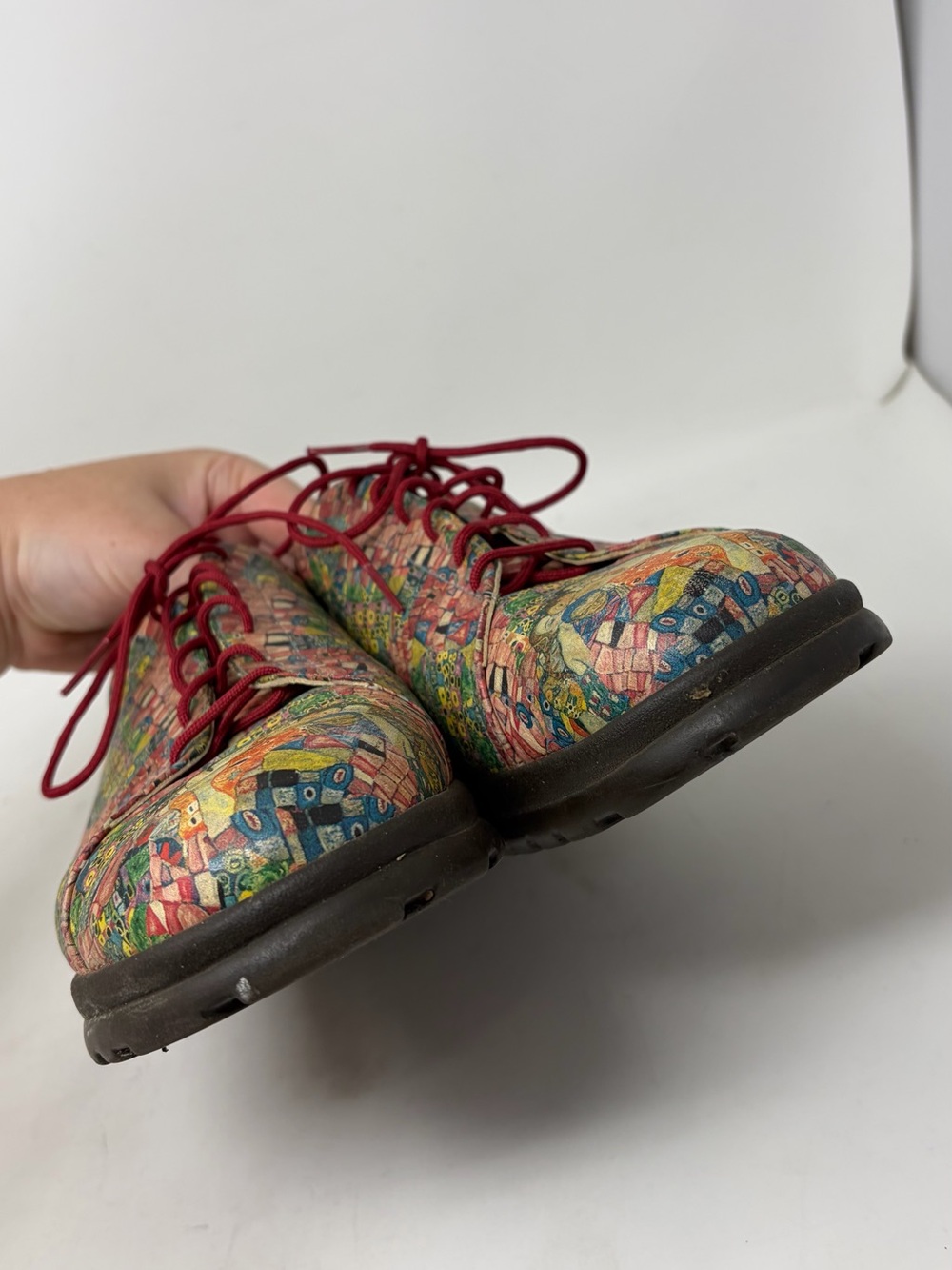 Icon Wearable Art Gustav Klimt Oxfords Size Women’s 11 - Picture 5 of 10